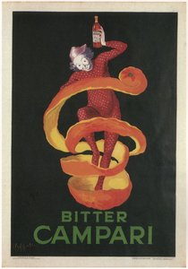 reklama na Bitter Campari od Leonetto Cappiello