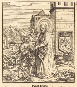 Svatá Brigita od Leonhard Beck