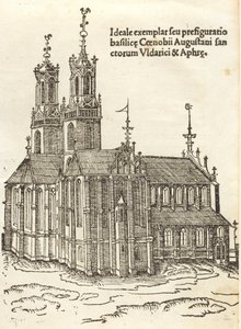 Slavní vyznavači Krista Uldarica a Symperta od Leonhard Beck and Berno of Reichenau