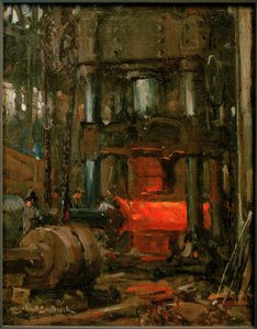Leonhard Sandrock, hydraulický lis
