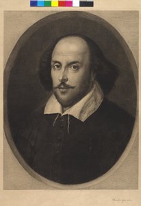 Shakespeare od Leopold Flameng