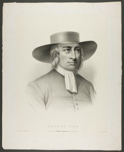 George Fox od Leopold Grozelier