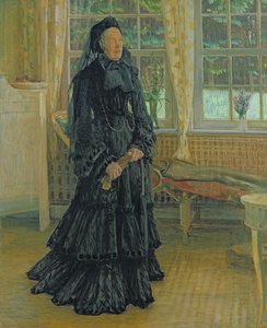 Marie Zacharias (1828-1907) Deštivý den, 1904