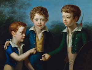 Albert, Moritz a Leopold von Neuwall