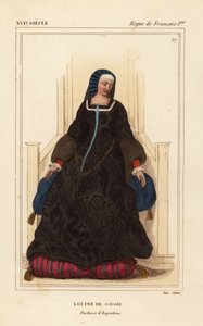 Louise Savojská, Louise de Savoie, vévodkyně z Angouleme, matka krále Františka I.