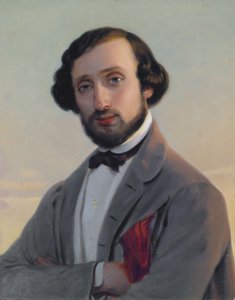 Portrét Ludwiga Augusta Frankla von Hochwart (1810-1894) od Leopold Pollak