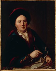 Portrét Ludwiga van Beethovena, Kapellmeister (1712-73), dědečka skladatele Ludwiga Beethovena od Leopold Radoux