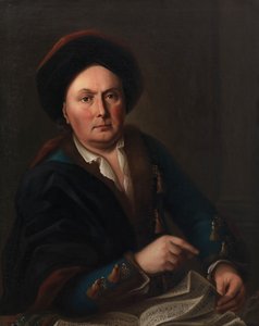 Portrét zpěváka Ludwiga Lodewijka van Beethovena 1712-1773..., 1773. od Leopold Radoux