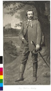 Karel kníže a vévoda Arenberg od Leopold Stephan (after) Horovitz