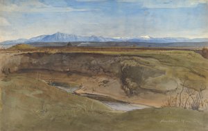 Krajina poblíž Říma, 1867. od Leopold Venus