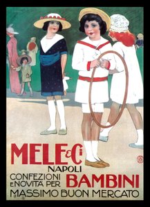 Mele oblečení pro děti od Leopoldo Metlicovitz