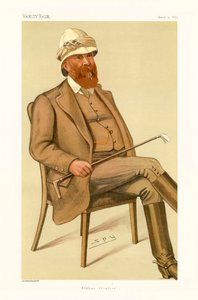 Generálmajor Sir Peter Stark Lumsden - portrét sedící