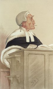Ctihodný sir Anthony Cleasby od Leslie Matthew Ward