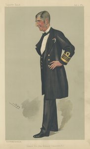 Admirál Sir John Edmund Commerell VC od Leslie Matthew Ward
