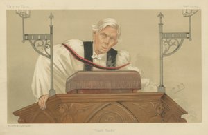 Kanovník Alfred Ainger od Leslie Matthew Ward