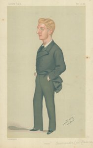 Velitel Lord Ramsay, Liverpool, 28. února 1880, karikatura Vanity Fair od Leslie Matthew Ward