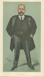 Dr Robert Henry Scanes Spicer, Rhinology, 20. března 1902, karikatura Vanity Fair od Leslie Matthew Ward