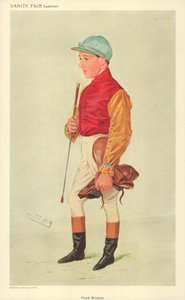 Frank Wooton, 8. září 1909, karikatura Vanity Fair od Leslie Matthew Ward