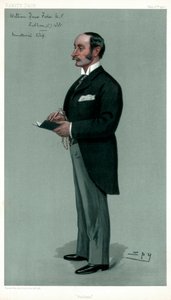 Fulham, William Hayes Fisher , britský politik, 1900. od Leslie Matthew Ward