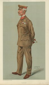 Generál Sir George Stuart White, Ladysmith, 14. června 1900, karikatura Vanity Fair od Leslie Matthew Ward