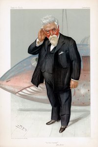 Hiram Stevens Maxim, britský vynálezce a inženýr narozený v Americe, 1904 od Leslie Matthew Ward