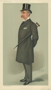 Pan Charles Ernest Tritton, The Norwood Division, 6. května 1897, karikatura Vanity Fair od Leslie Matthew Ward