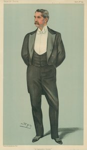 Pan Henry White, Diplomatický bratranec, 2. března 1899, karikatura Vanity Fair od Leslie Matthew Ward