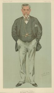 Pan James Thompson, Caledonian Railway, 15. srpna 1895, karikatura Vanity Fair od Leslie Matthew Ward