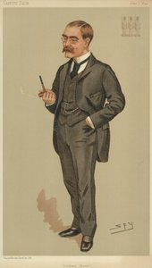 Pan Rudyard Kipling od Leslie Matthew Ward