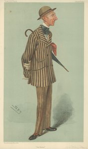 Pan William Crawfurd Stirling-Stuart, Kloboučník, 23. června 1904, karikatura Vanity Fair od Leslie Matthew Ward
