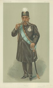 Muzaffer-Ed-Din, šáh z Persie od Leslie Matthew Ward