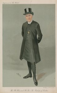Portrét biskupa z Londýna od Leslie Matthew Ward
