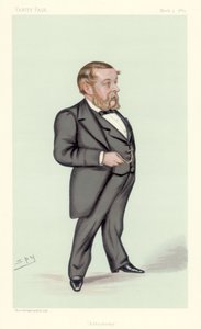 Richard Anthony Proctor , anglický astronom, matematik a populárně vědecký spisovatel, 1883 od Leslie Matthew Ward