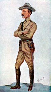 Robert Baden-Powell , anglický voják, 1900.