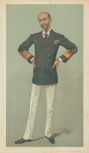 Sir Edward Hobart Seymour, Čína, 31. října 1901, karikatura Vanity Fair od Leslie Matthew Ward