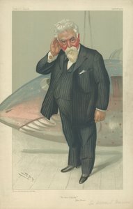 Sir Hiram Stevens Maxim od Leslie Matthew Ward