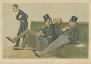 Spencer-Churchill, Balfour, Drummond-Wolff a Gorst od Leslie Matthew Ward