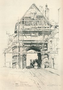 Gatehouse Rochester, 1925 od Leslie Matthew Ward