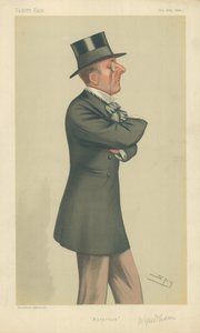 The Hon Percy Scawen Wyndham, Aesthetics, 30. října 1880, Vanity Fair karikatura od Leslie Matthew Ward