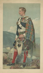 Markýz z Tullibardine (barevné lito) od Leslie Matthew Ward