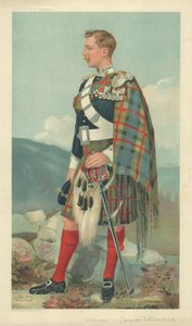 Markýz z Tullibardine, skotský kůň, 23. března 1905, karikatura Vanity Fair od Leslie Matthew Ward