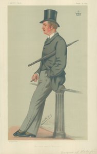 Markýz z Waterfordu, velký muž z Waterfordu, 9. srpna 1879, karikatura Vanity Fair od Leslie Matthew Ward