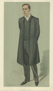 Rev Bertram Pollock (barevné lito) od Leslie Matthew Ward