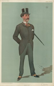 Vikomt Valentia, Oxford City, 14. září 1899, karikatura Vanity Fair