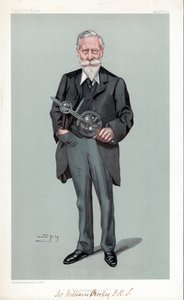 William Crookes , britský fyzik a chemik, 1903 od Leslie Matthew Ward
