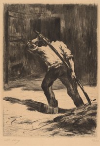 Na podlaze stodoly od Lesser Ury