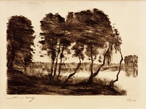 Schlachtensee I od Lesser Ury