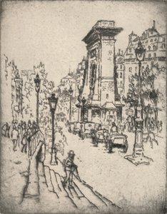"The Porte St Denis", 1915