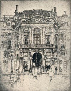 Porte de Valois, Palais-Royal, 1915