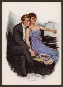 Nosí jeho prsten (barevná litografie)